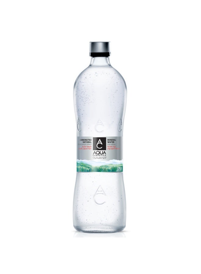 Aqua Carpatica Sparkling Mineral Water 750ml Pack | Naturally Carbonated | Low Sodium Water - Image 3