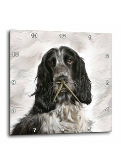 3DROSE Llc English Springer Spaniel Wall Clock 10 By 10Inch  - Image 4
