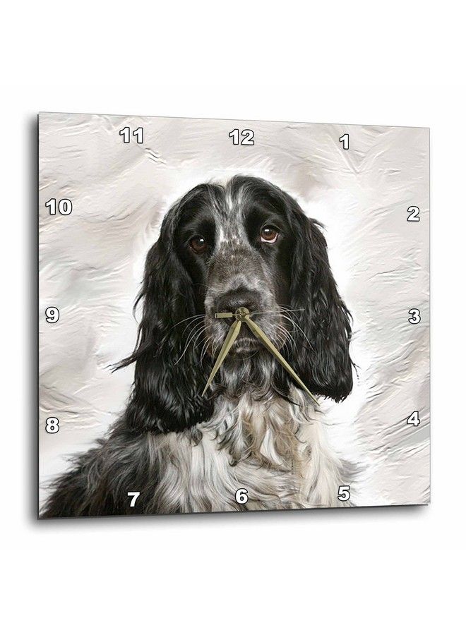 3DROSE Llc English Springer Spaniel Wall Clock 10 By 10Inch - Image 4