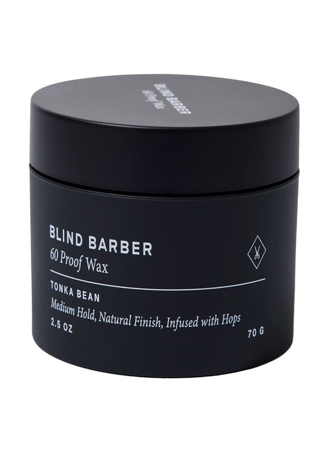 Blind Barber 60 Proof Hair Wax for Men - Water-Based Medium Hold Wax with Volumizing Hops Extract, No Greasy Oils (2.5 Oz) - Image 1
