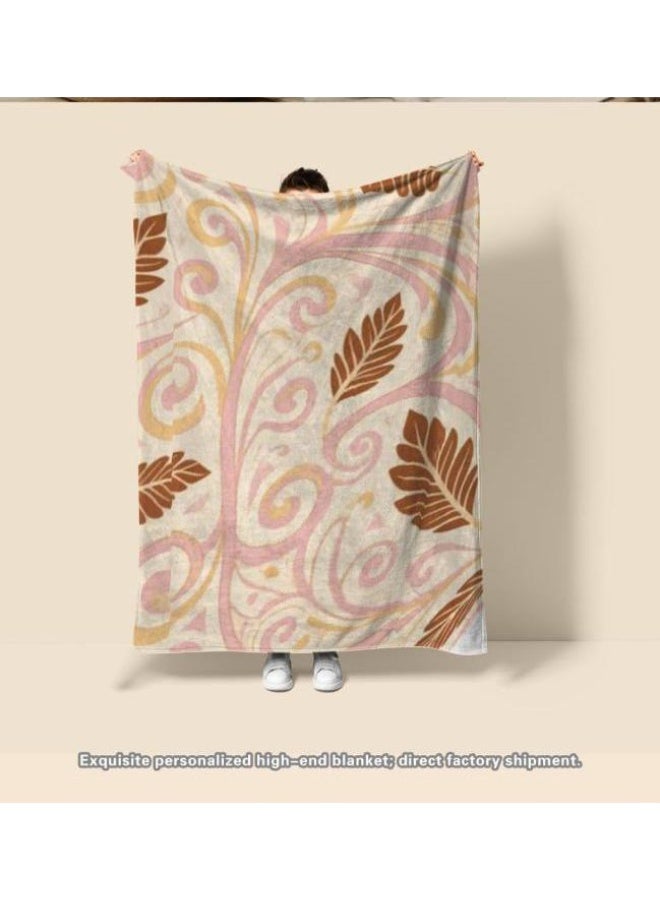 عام بطانية رقيقة تقليدية من الفانيلا (دافئة ومريحة ومناسبة للنوم والألعاب وإزالة الغبار ومقاومة للرمل) 150 سم * 200 سم - 19 - Image 3