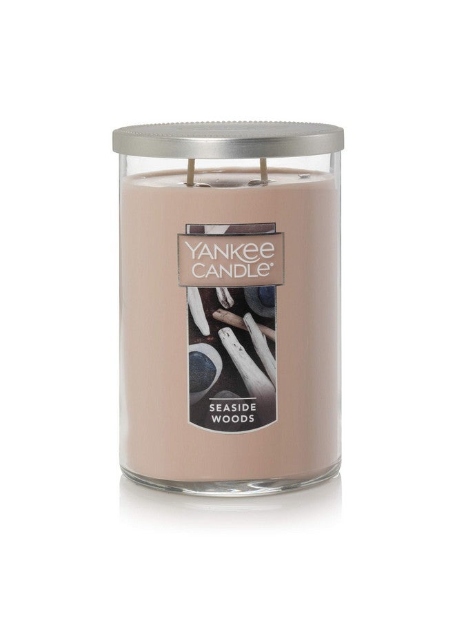 Yankee Candle Seaside Woods Scented Classic 22oz Large Tumbler 2-Wick Candle Over 75 Hours of Burn Time Ideal for Gifting or Home Decor - Image 1