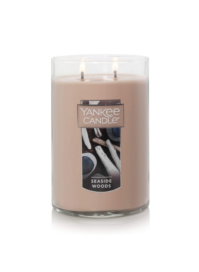 Yankee Candle Seaside Woods Scented Classic 22oz Large Tumbler 2-Wick Candle Over 75 Hours of Burn Time Ideal for Gifting or Home Decor - Image 3