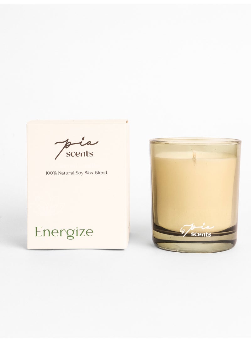 بيا سنتس شمعة شمع الصويا العطرية بيا سينتس – إنرجيز – بجانب السرير - Image 2