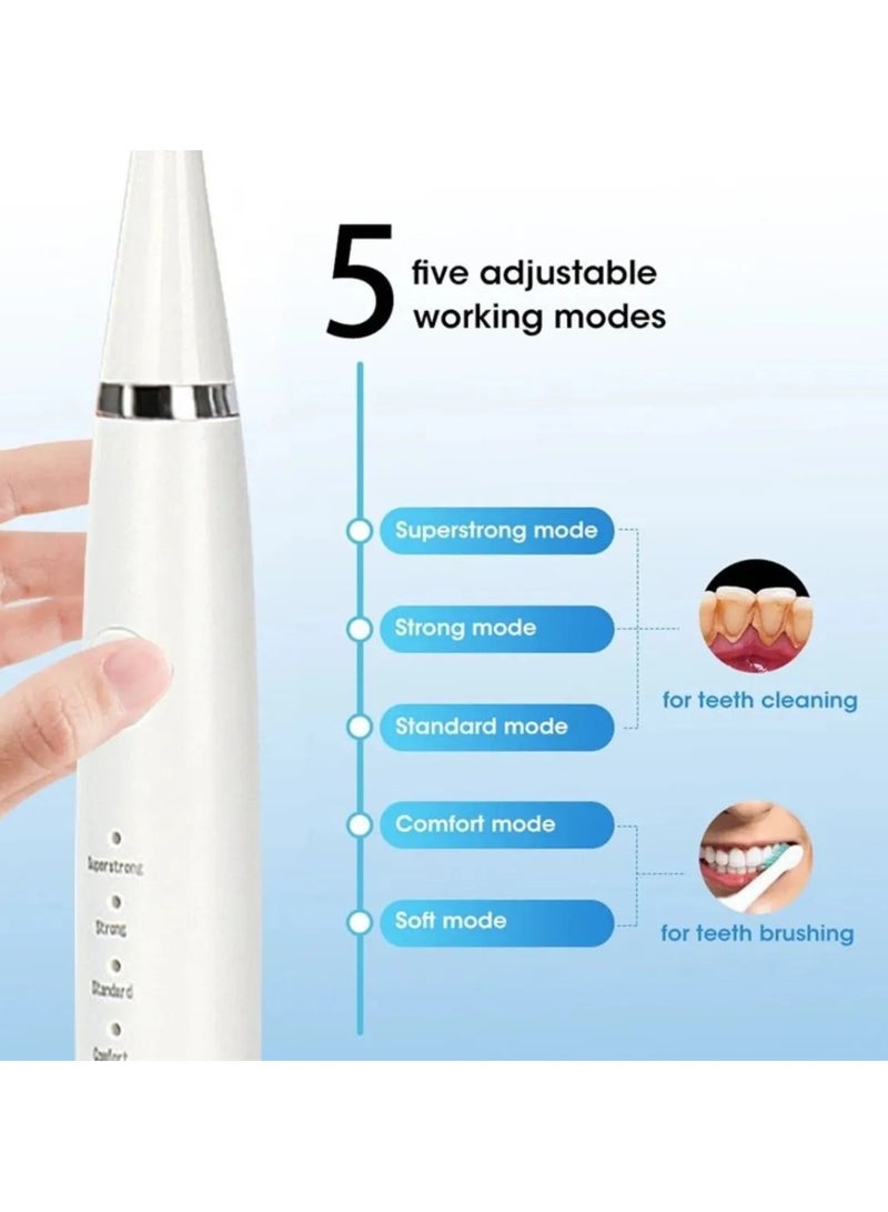 عام جهاز إزالة الجير الكهربائي بالموجات فوق الصوتية، منظف الأسنان، كتب طب الأسنان، جهاز تبييض وتنظيف الأسنان، العناية بالفم - Image 4