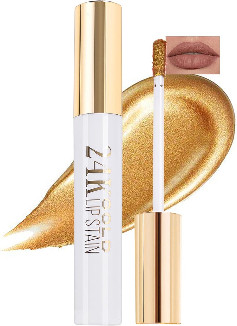 Erinde Lip Stain Peel off Long Lasting Waterproof Lip Liner Tint Matte Finish Peel off Lips Gloss Highly Pigmented Makeup for Women Nonstick Cup Peels Off Lipstick Nude Lips Color 01