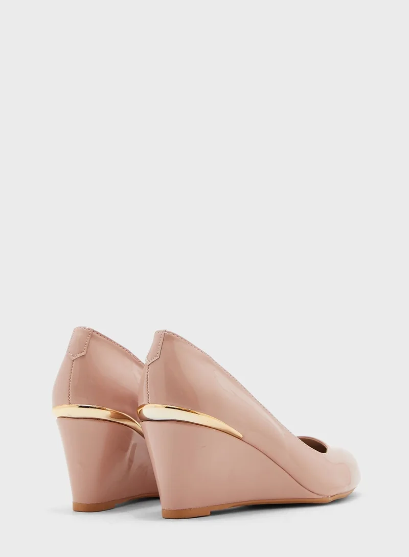 DOROTHY PERKINS Casual Mid Heel Wedge Sandals