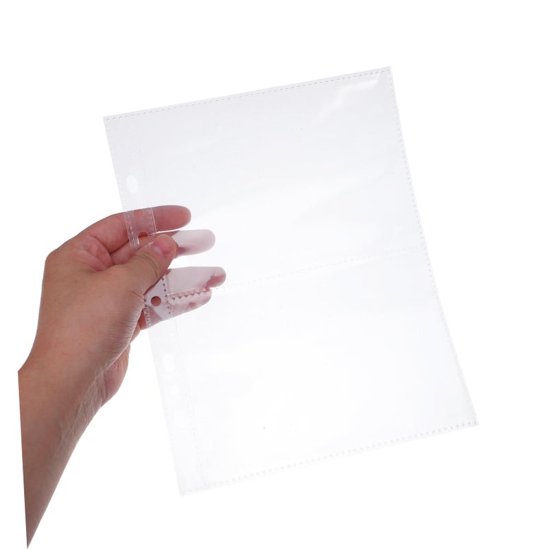 30 Sheets Clear Photo Sleeves Side Loading Archival PP Pages for Albums Binders - Image 5