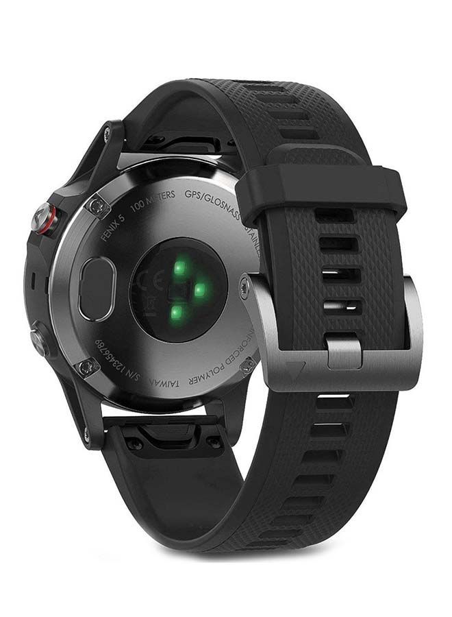 NIBEMINENT 10-Piece Watch Sensor Plug Anti-Dust Dustproof Cover Cap For Garmin Fenix 5/5s/5x Black  - Image 3