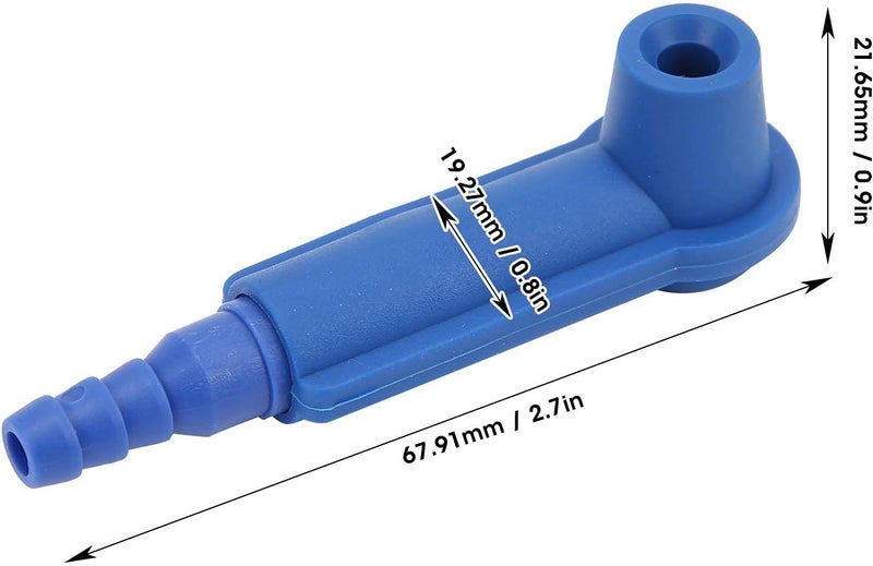 Brake Fluid Changer, Oil Air Quick Exchange Tool Brake Fluid Bleeder Connector Nipple Brake Fluid Bleeder Universal for Cars Trucks Construction Vehicles - Image 2