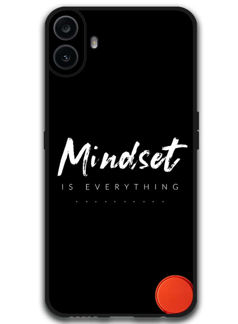 Theodor Protective Case Anti Scratch Shock Proof Bumper Cover For Nothing CMF Phone 1 Mindset is everything - Image 1