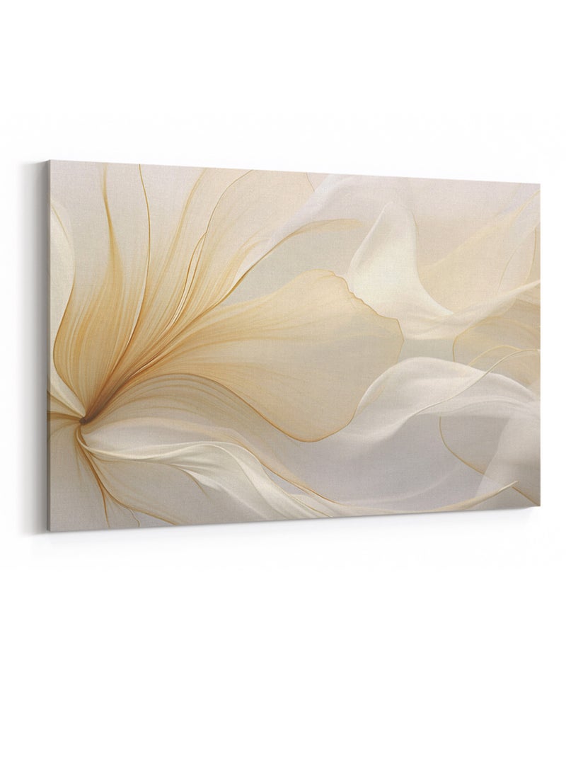 LOWHA Canvas Wall Art Stretched Over Wooden Frame with Abstract Oil Painting  - Image 4