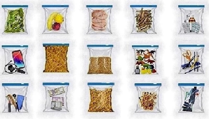 Vonity Ziplock Pouches Enhanced Durability Travel Packing Covers Microwave And Freezer Safe Design Refrigerator Storage Covers Mediumsized Zip Lock Bags 25piece Pack - Image 2