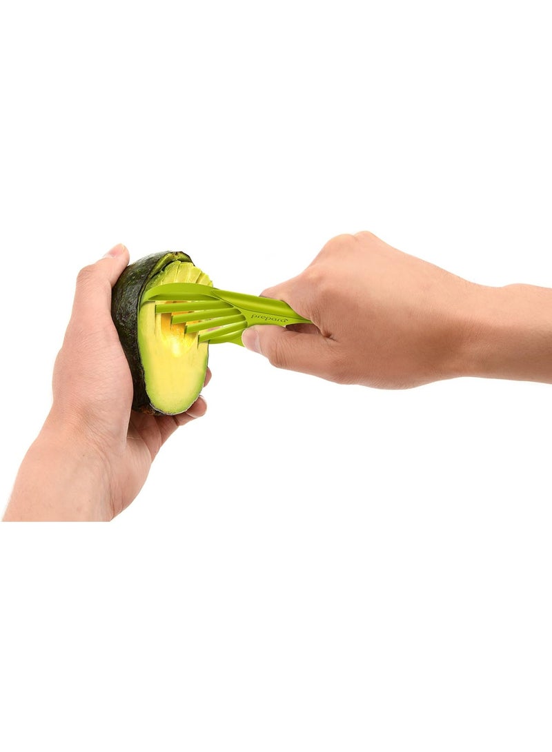 Prepara Avocado Slicer & Pitter Tool, 3-in-1 Avocado Cutter, Slicer & Seed Remover, Safe Easy Kitchen Tool for Avocado Prep, BPA Free Food Prep Gadget - Image 3