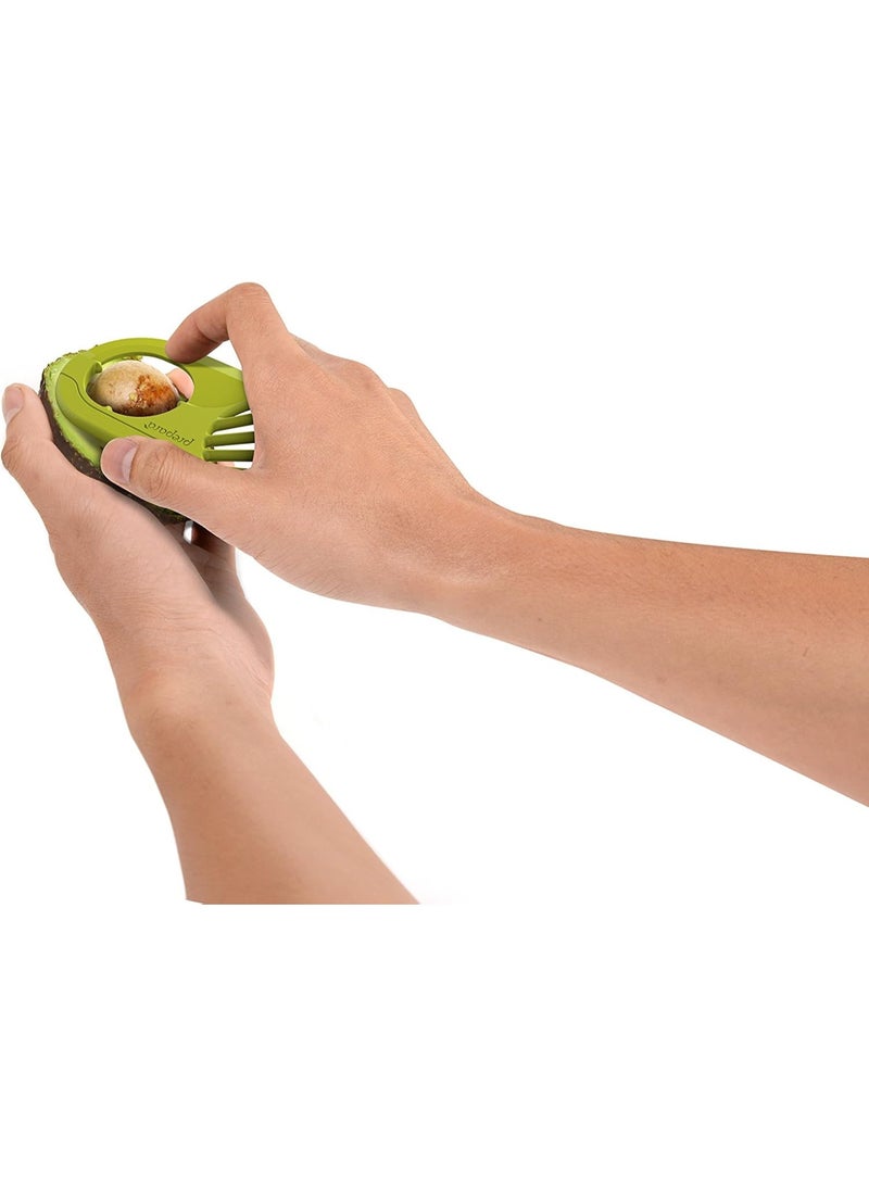 Prepara Avocado Slicer & Pitter Tool, 3-in-1 Avocado Cutter, Slicer & Seed Remover, Safe Easy Kitchen Tool for Avocado Prep, BPA Free Food Prep Gadget - Image 4
