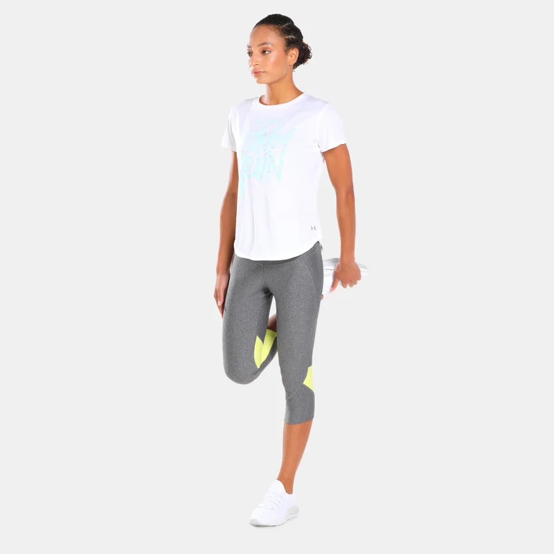 UNDER ARMOUR Women's UA Long Run Graphic T-Shirt