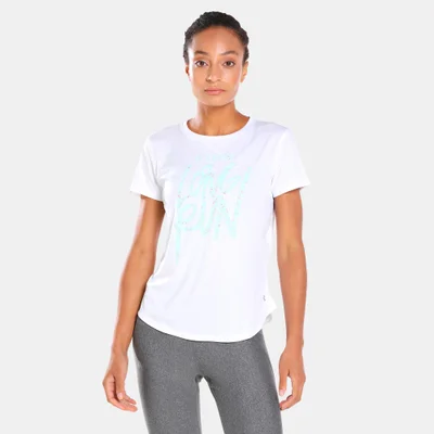 UNDER ARMOUR Women's UA Long Run Graphic T-Shirt