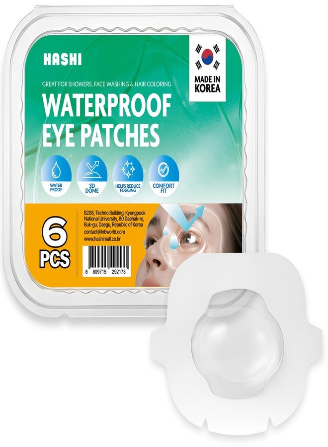 HASHI 6-Count Disposable Waterproof Lash Shield, Made in Korea Eye Cover Patch for Eyelash Extension Care, Showering & Face Washing - Image 2