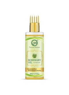 Nuerma Science Rosemary Oil With Comb Applicator For Healthy Strong More Deep Root Nourishment Hair Oil200Ml  - Image 3