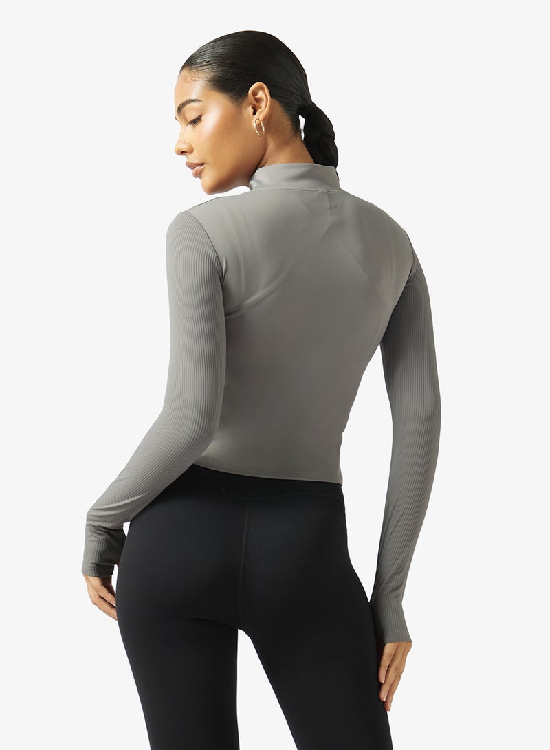 FRWD Zip Up Sculpting Seamless Training Jacket - Image 2