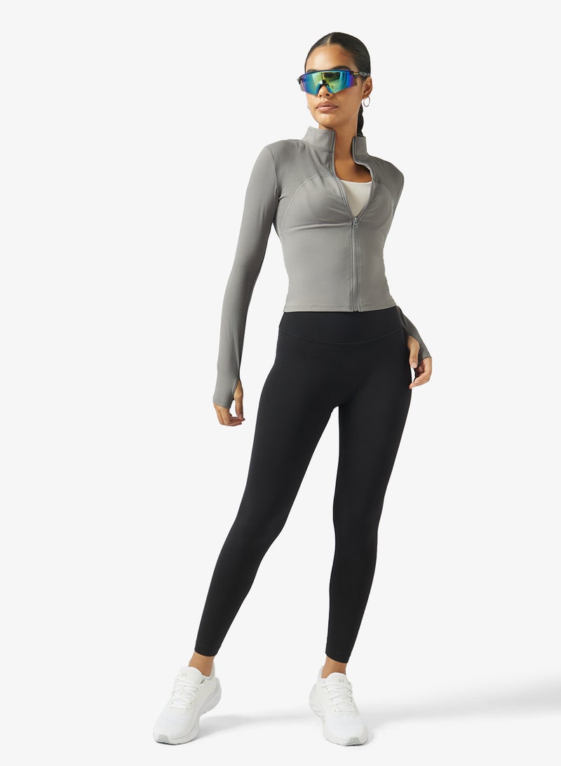 FRWD Zip Up Sculpting Seamless Training Jacket - Image 4