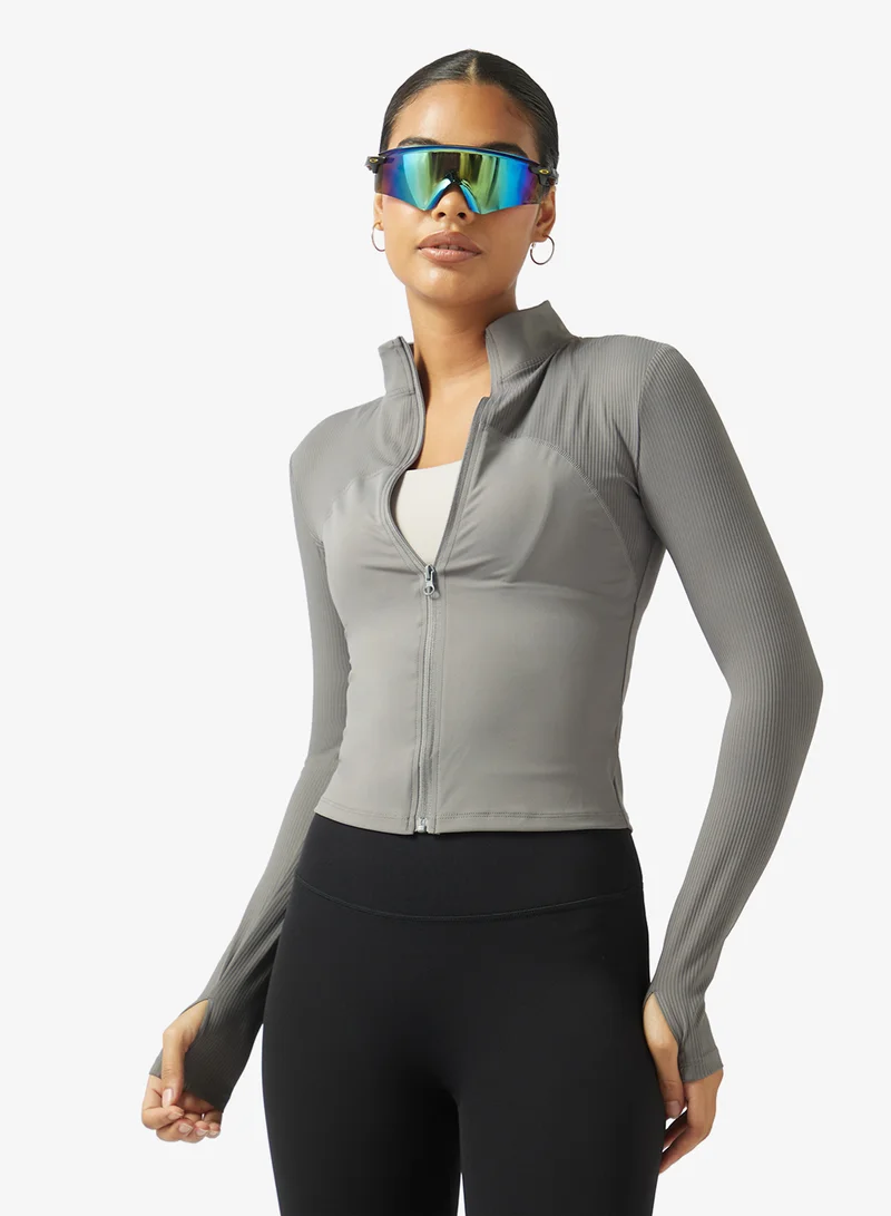 Frwd Zip Up Sculpting Seamless Training Jacket