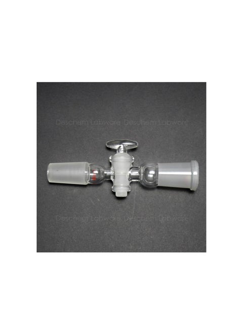 24/40,Gas Inlet Adapter with Hose Connection,Ground Joint,Lab Glassware