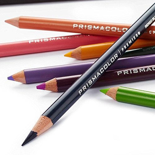 Prismacolor طقم أقلام بريزماكولور بريميير سوفت كور لتلوين البالغين مع خلاط، قلم توضيحي، ممحاة، مبراة وكتيب تلوين، 25 قطعة - Image 2