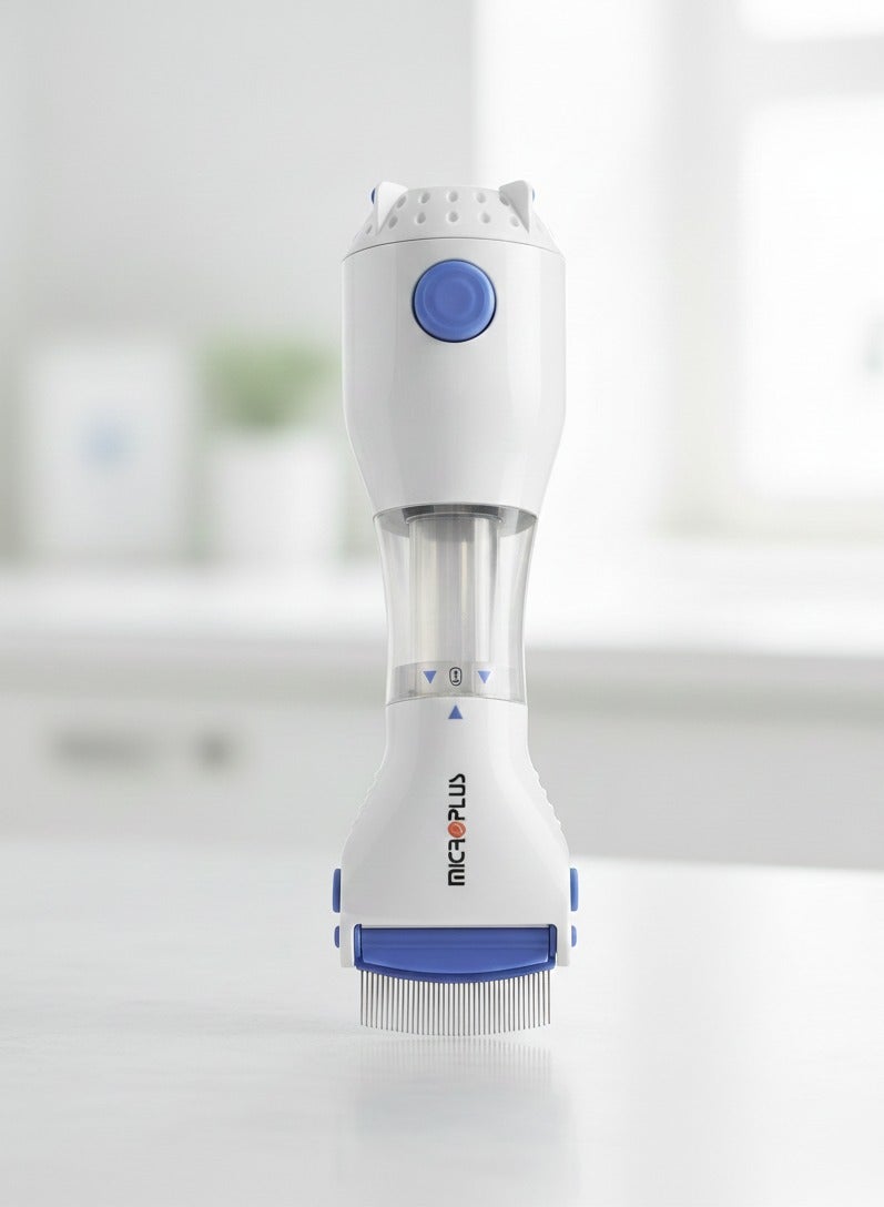 Micro Plus Electric Lice Comb for Removing Lice Fleas, and Ticks; Safe and Hygienic; 24 Watts - Image 1