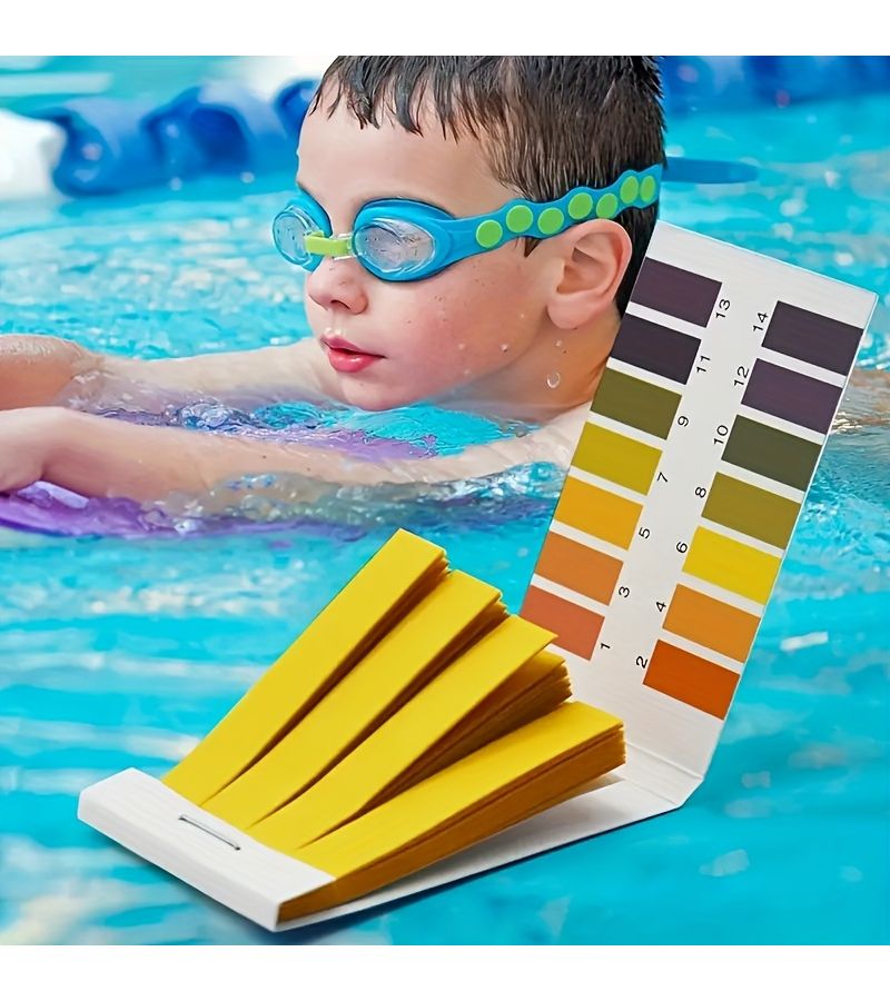 2 Boxes Of 160 Multiscene Ph Test Strips For Family Swimming Pools Acid Base Test Strips - Image 3