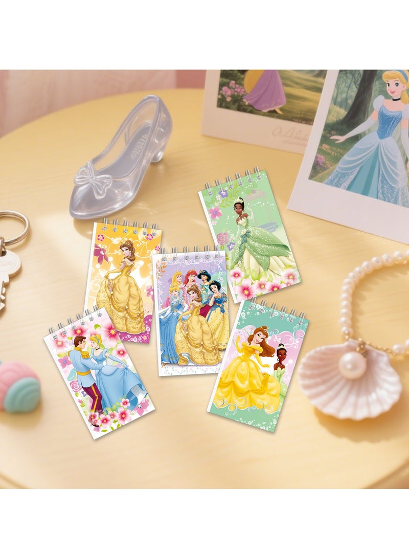 مانجيشان مجموعة دفاتر صغيرة بطابع سنو وايت 10 قطع بحجم 10x6 سم 24 صفحة - Image 3