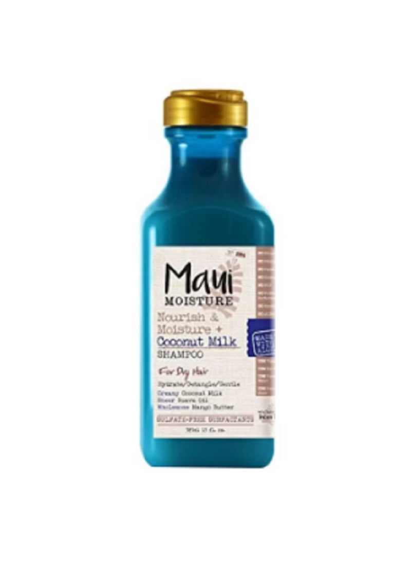 Maui Nourish And Moisture + Coconut Milk Shampoo 385ml - Image 1