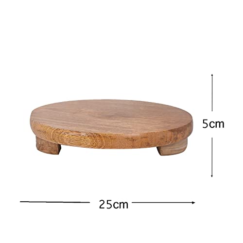 RJ kitchenware Store chakla belan for kitchen Handcrafted Sheesham Wooden Pure Rosewood Wooden Chakla Belan Rolling Pin Board /Roti Maker/ Chakla Belan/ Chapati Maker / papad chakla for Home & Kitchen Combo Set for Kitchen (Sheesham chakla Belan) - Image 2