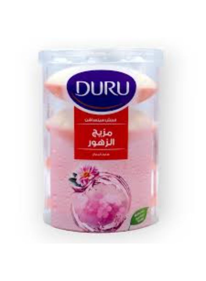 دورو صابون عبوة 4 قطع * 90 جرام مزيج الزهور - Image 1