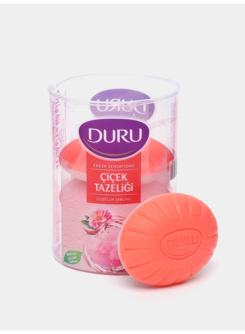 Duru Soap, 4-piece pack * 90g, Floral Mix - Image 2