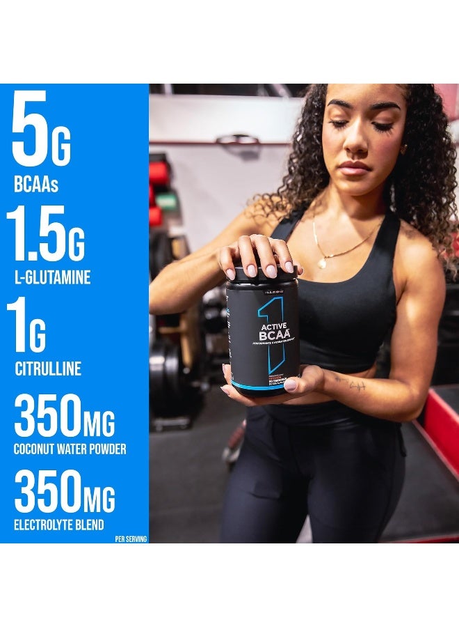 Rule1 Active BCAA's Dietary Supplement 405g | Fruit Punch | 30 Servings | 100% Performance, Hydration and Muscle Recovery, 14.29 Oz - Image 3