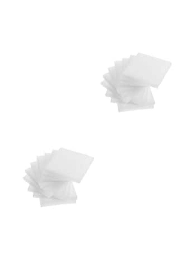 20 Pcs Clear Square Mineral Specimen Storage Boxes Shock Resistant Display Containers Collection Organizer - Image 1