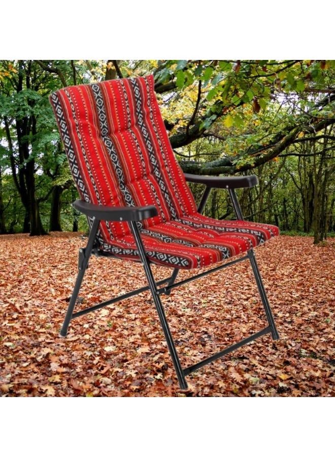 Generic Portable Folding Leisure Camping Chair Picnic Terrace for Outdoor Indoor Activities - Image 5