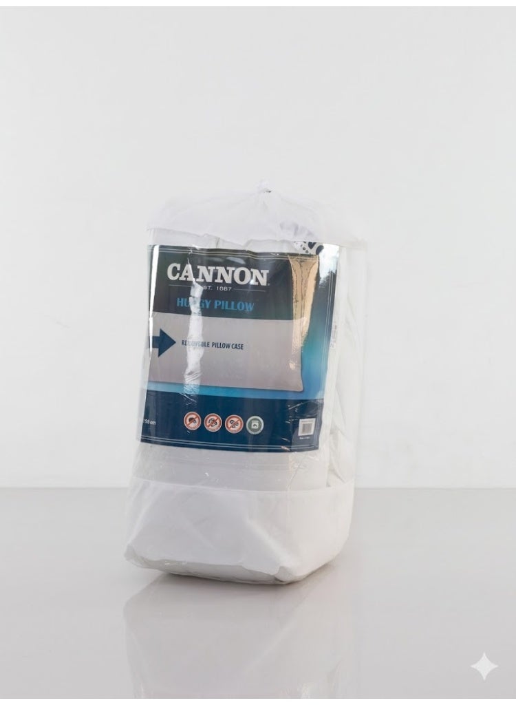 Cannon Cotton Soft Long Body Pillow with Microfiber Filling, 150x46cm - Image 1