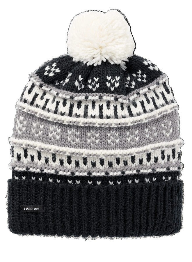 Burton Recycled Walden Beanie, True Black, One Size