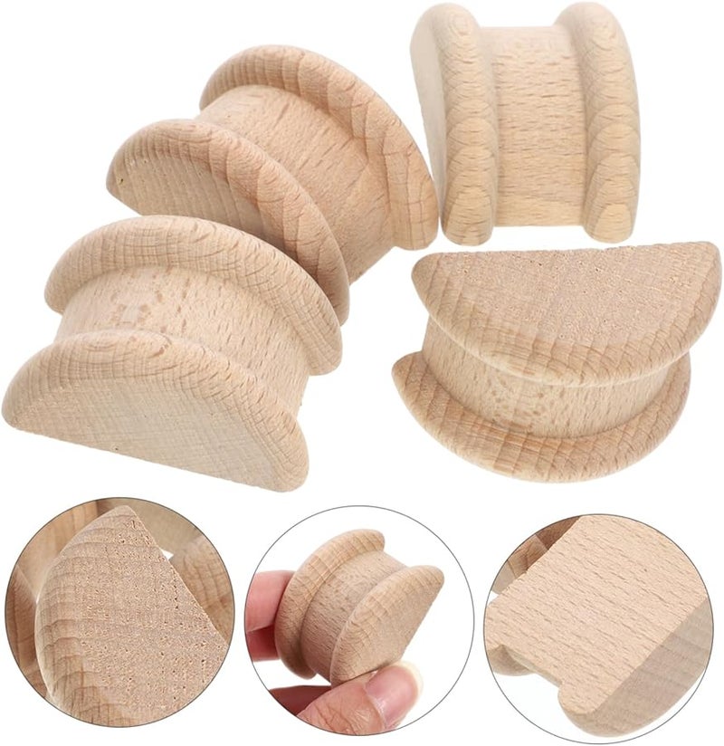 Unomor 4 قطع كوابيل زخرفية أعمدة رومانية تطبيقات تراكيب للأثاث وديكور المنزل - Image 5