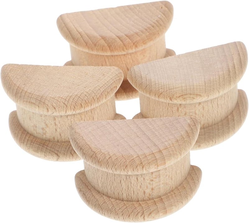 Unomor 4 قطع كوابيل زخرفية أعمدة رومانية تطبيقات تراكيب للأثاث وديكور المنزل - Image 1