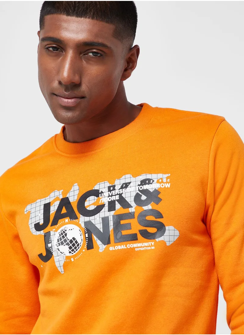 JACK & JONES Logo Sweatshirt