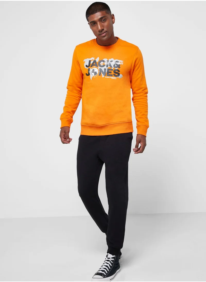 JACK & JONES Logo Sweatshirt
