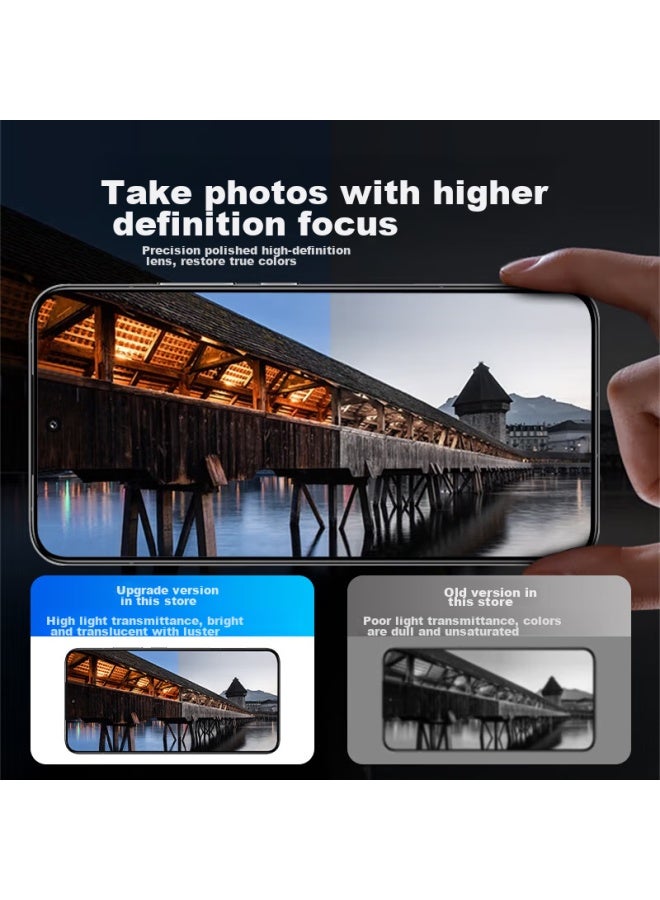 Koolife Lens Protector For Xiaomi 14 Pro, Full Coverage High-definition Glass Protective Film For Xiaomi 14 Pro Camera, Scratch-resistant, Anti-fingerprint Rear Lens Protector - Image 2
