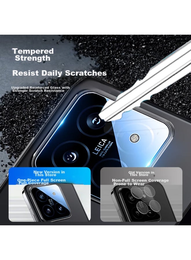 Koolife Lens Protector For Xiaomi 14 Pro, Full Coverage High-definition Glass Protective Film For Xiaomi 14 Pro Camera, Scratch-resistant, Anti-fingerprint Rear Lens Protector - Image 3