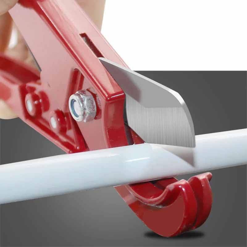 UPTODATETOOLS UPTODATETOOLS Cutter PVC PPR 32mm pipe Scissors Cutter plumbing tools for pipe plastic cutter sharp scissors pliers Tube Cutting Hand Tools  - Image 5