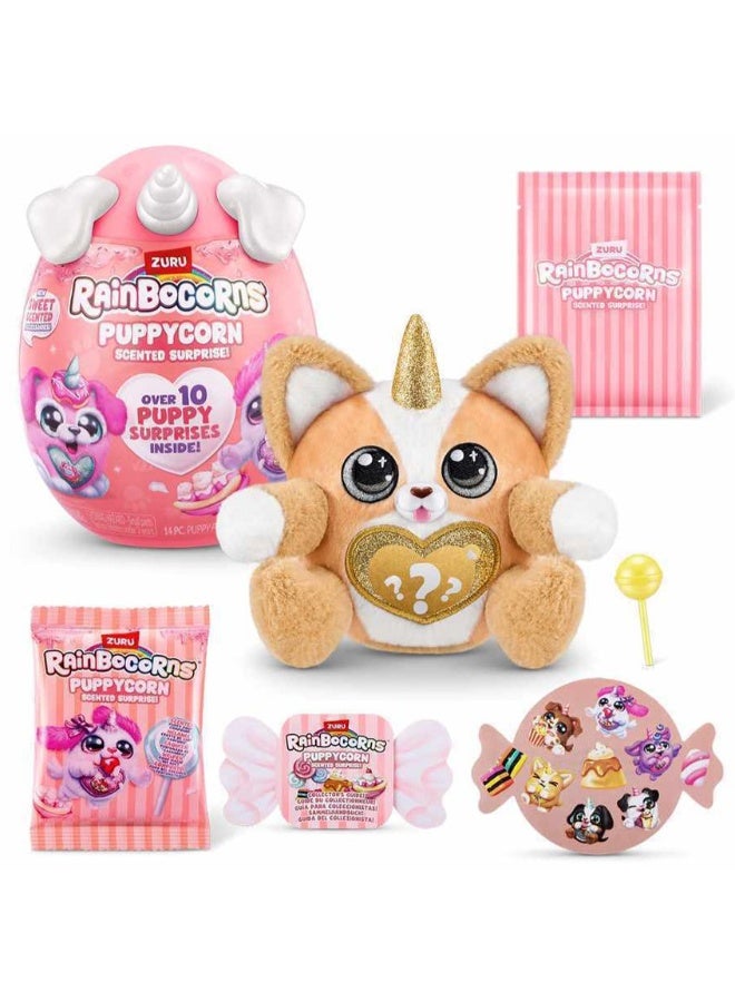 Rainbocorns Series 8 Puppycorns Corgi Scented Surprise Toy with Accessories - Image 1
