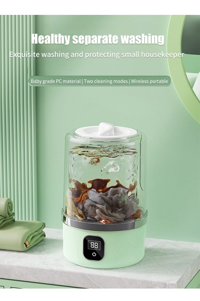 APEX 1L Portable Underwear Washer, 2025 Upgraded Mini Washing Machine | Cordless & Rechargeable Laundry Cup for Bra, Underwear, Socks Compact Travel-Friendly Washer - Image 2