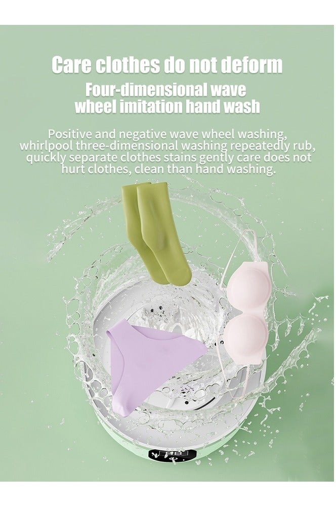 APEX 1L Portable Underwear Washer, 2025 Upgraded Mini Washing Machine | Cordless & Rechargeable Laundry Cup for Bra, Underwear, Socks Compact Travel-Friendly Washer - Image 3
